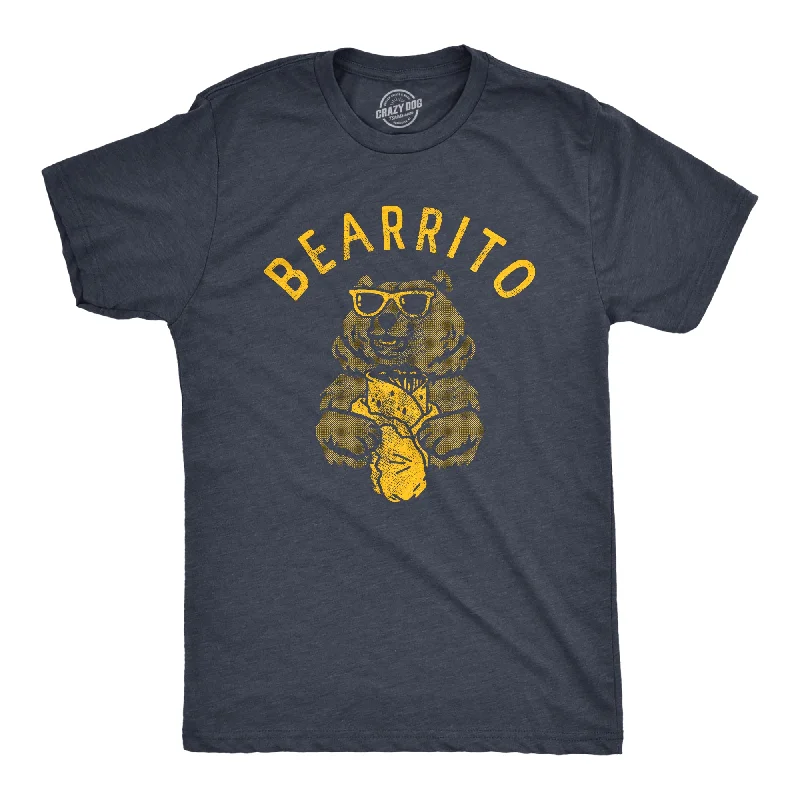 men's cool print t-shirts -Bearrito Men's T Shirt