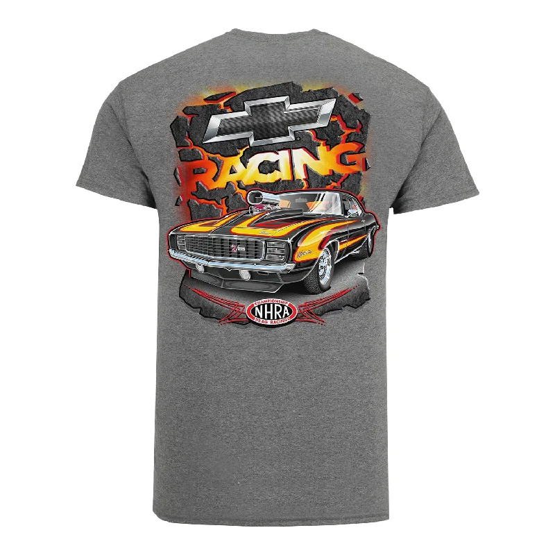 men's basic t-shirts -Chevy Racing Asphalt T-Shirt