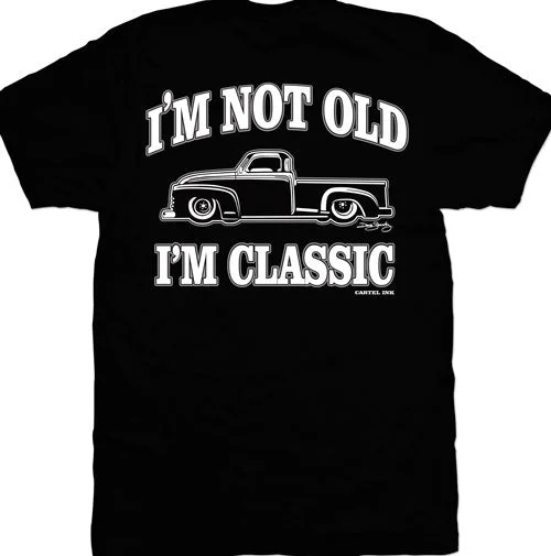 men's cotton blend t-shirts -Classic Truck Men's T-Shirt