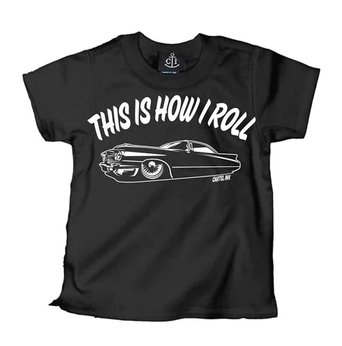 men's sporty t-shirts -This Is How I Roll Caddy Kid's T-Shirt