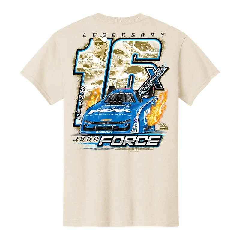 men's oversized t-shirts -John Force Heritage T-Shirt