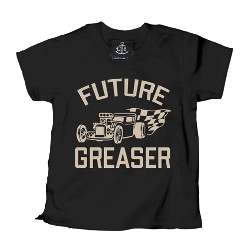 men's vintage print t-shirts -Future Greaser 2019 Kid's T-Shirt