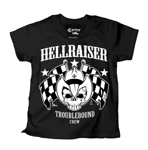 men's athletic style t-shirts -Hellraiser Troublebound Crew Kid's T-Shirt