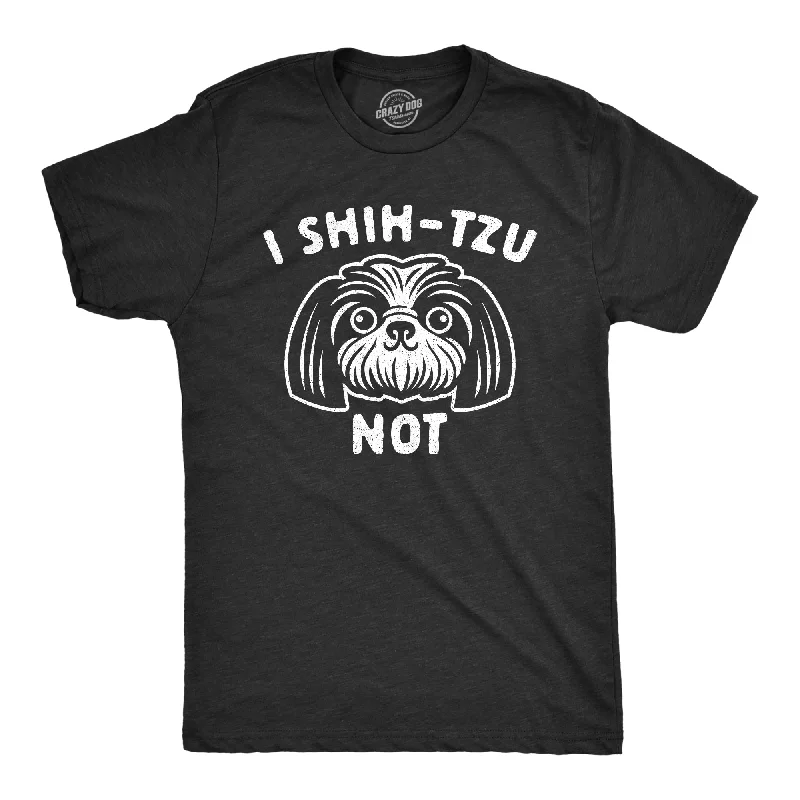 men's lightweight summer t-shirts -I Shih-Tzu Not Men's T Shirt