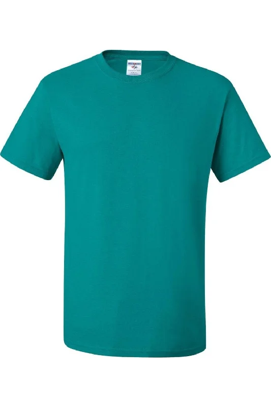 men's cotton blend t-shirts -JERZEES Dri-Power 50/50 T-Shirt