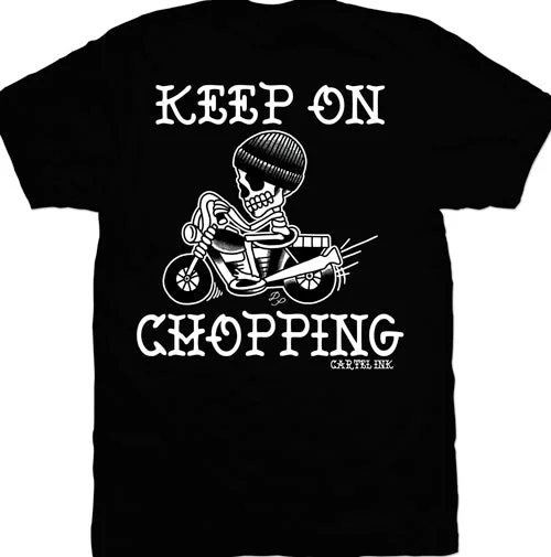 men's stylish printed tees -Keep On Chopping Mens T-Shirt