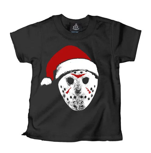 men's v-neck t-shirts -Bad Santa Kid's T-Shirt