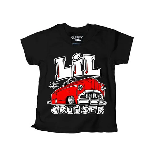 men's eco-friendly graphic t-shirts -Lil' Cruiser Kid's T-Shirt