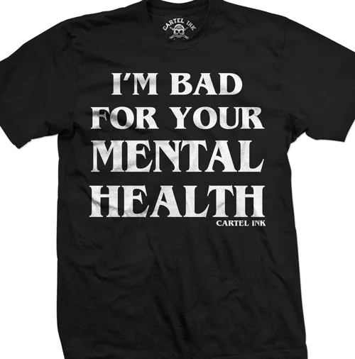 men's v-neck t-shirts -Mental Health Mens T-Shirt