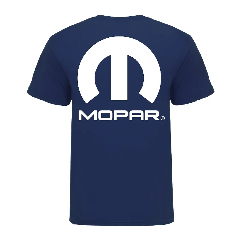 men's fashion t-shirts -Mopar Logo T-Shirt