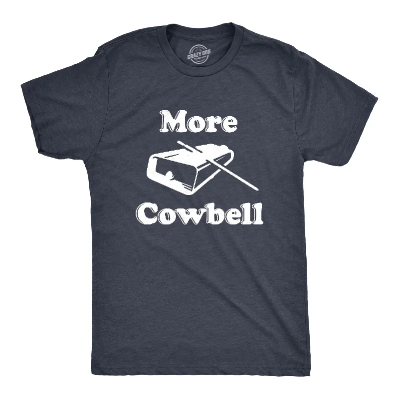 men's fashion t-shirts -More Cowbell Men's T Shirt