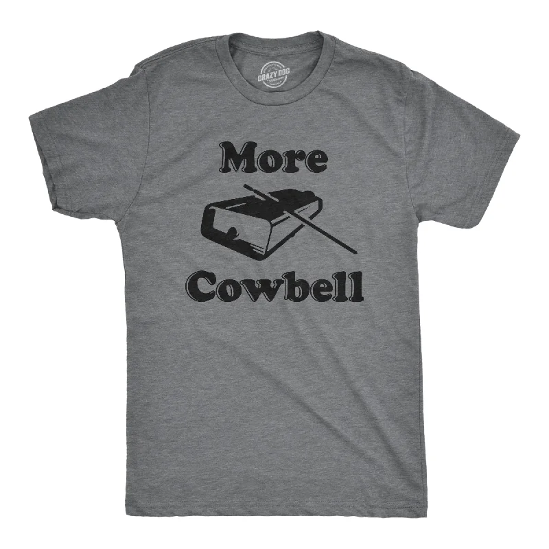 Dark Heather Grey - More Cowbell