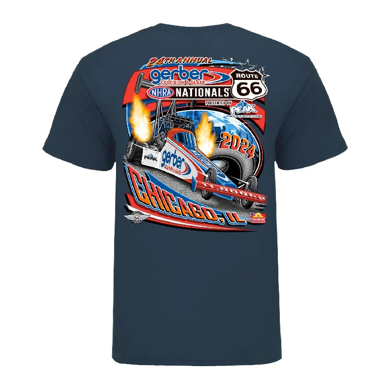 men's t-shirts for casual outings -Route 66 Nationals Event Shirt