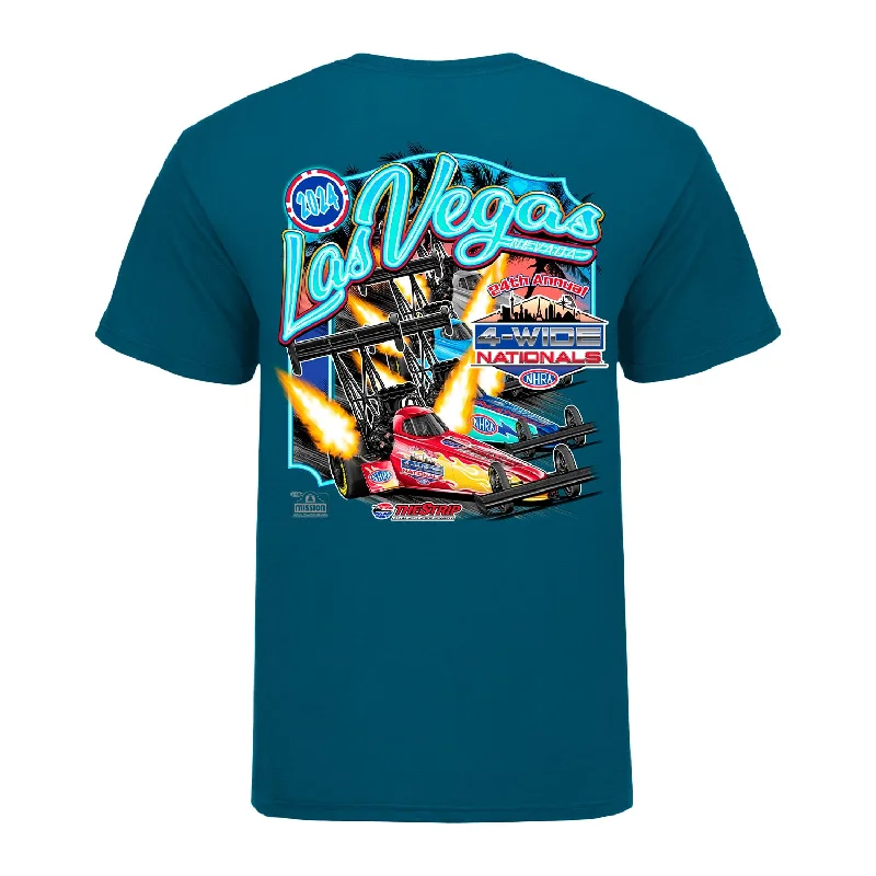 men's high-performance t-shirts -Vegas 4-Wide Nationals Event Shirt