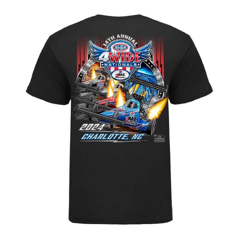 men's comfortable t-shirts -Charlotte 4-Wide Nationals Event Shirt