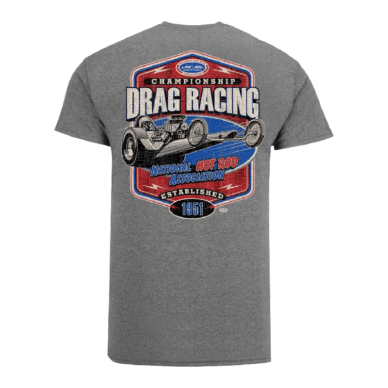 men's classic cotton tees -NHRA Retro Americana T-Shirt