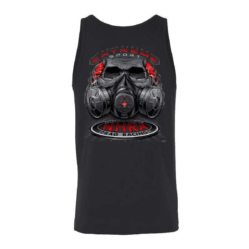 men's long-sleeve cotton t-shirts -Gas Mask Tank Top