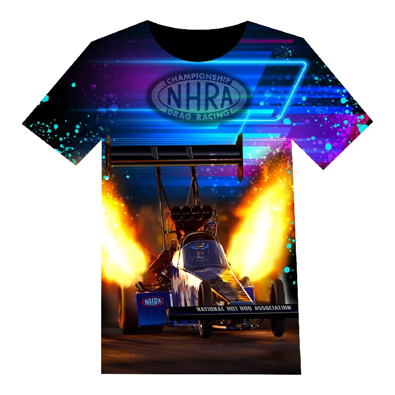 men's soft cotton t-shirts -NHRA Top Fuel Sublimated T-Shirt