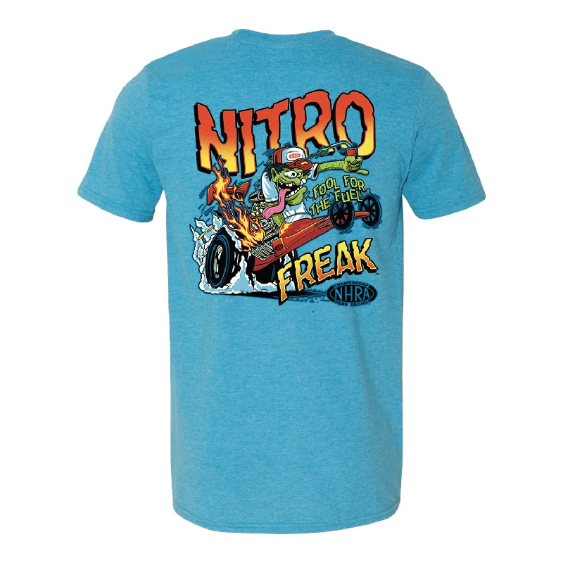 men's workout tee shirts -NHRA Nitro Freak T-Shirt