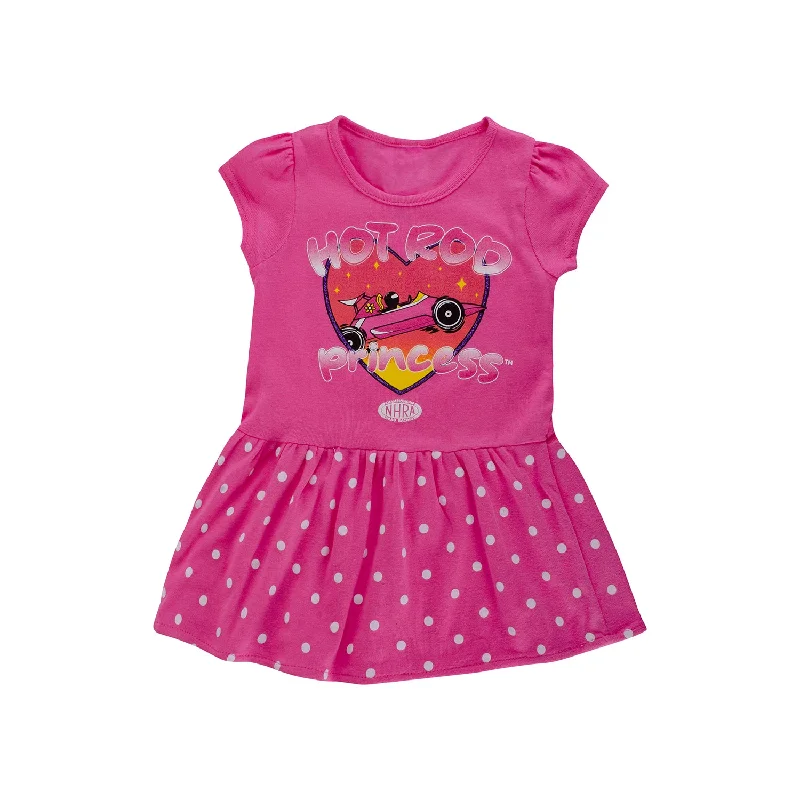 men's comfortable casual t-shirts -Hot Rod Princess Infant Dress