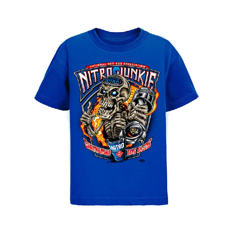 men's athletic style t-shirts -Youth Nitro Junkie T-Shirt