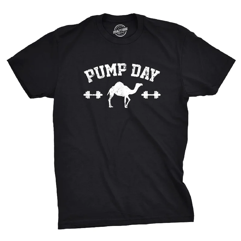 men's classic cotton tees -Pump Day Men's T Shirt