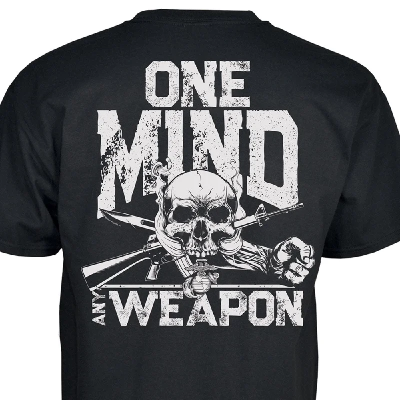 men's funny graphic t-shirts -One Mind T-shirt