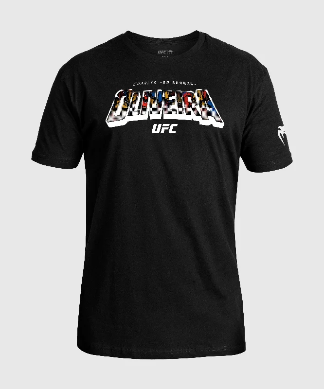 men's printed tees for casual wear -UFC Unrivaled by Venum Charles Oliveira Men’s T-Shirt - Black