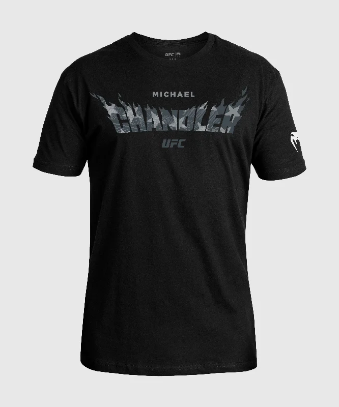 men's sports t-shirts -UFC Unrivaled by Venum Michael Chandler Men’s T-Shirt - Black