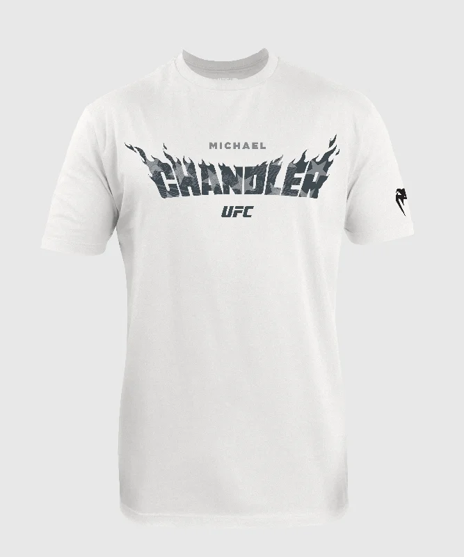 stylish short-sleeve t-shirts for men -UFC Unrivaled by Venum Michael Chandler Men’s T-Shirt - White