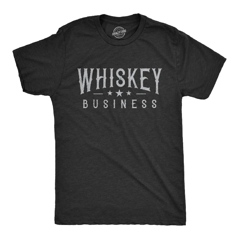 men's soft jersey t-shirts -Whiskey Business Men's T Shirt