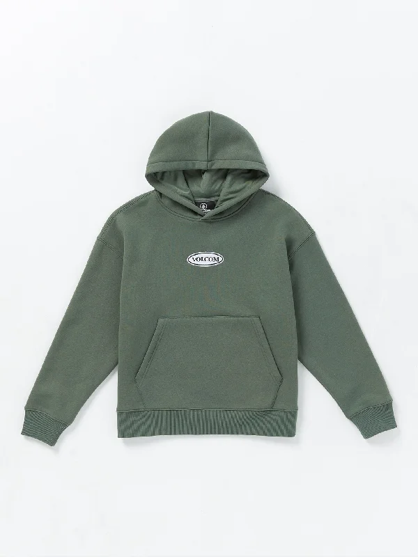 cotton hoodies for men -Big Boys Workard Hoodie - Fir Green