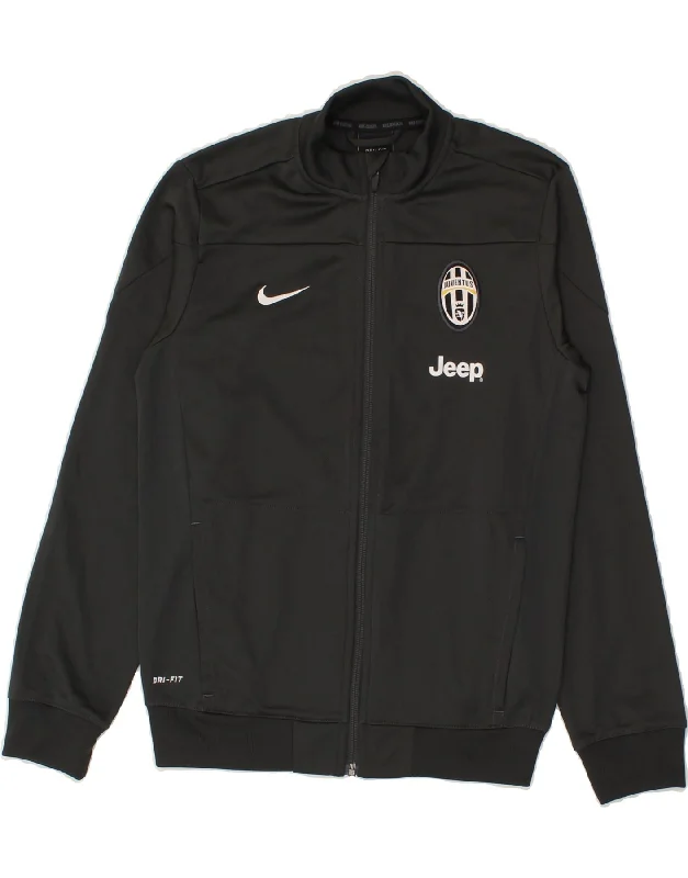 men's outdoor hiking jackets -NIKE Boys Juventus Graphic Tracksuit Top Jacket 10-11 Years Medium Grey